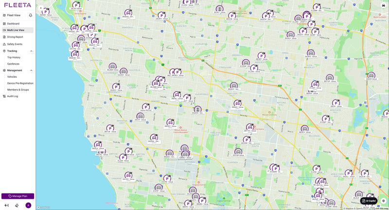 Live GPS Tracking & Geofencing
