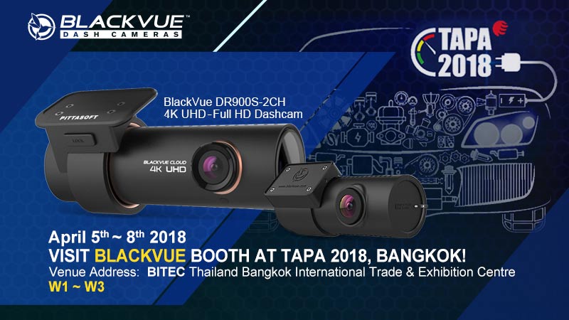 BlackVue at Thailand Auto Parts and Accessories (TAPA 2018)